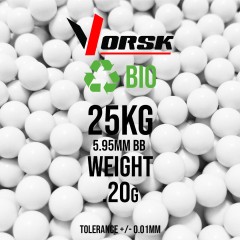 Airsoft BBs (25kg Bulk Sack) 0.20g - Bio