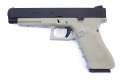 EU4 V4 GBB Pistol (Black|Tan)
