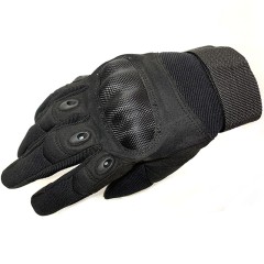 PMC Skirmish Gloves Knuckle-Weave (L) (Black)