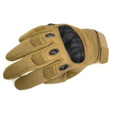 PMC Skirmish Gloves Knuckle-Weave (S) (Tan)