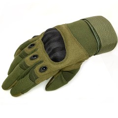 PMC Skirmish Gloves Knuckle-Weave (XL) (Green)