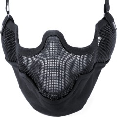 Mesh Lower Face Shield V2 (Black)