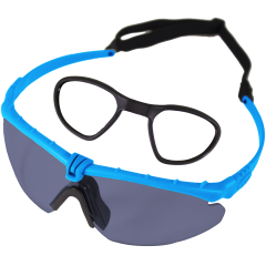 Battle Pro RX (Blue - Smoked) Protective Eyewear