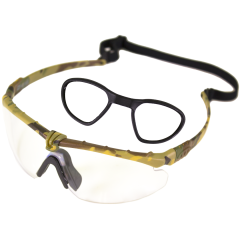 Battle Pro RX (Camo - Clear) Protective Eyewear