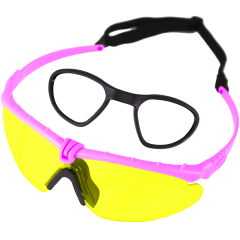 Battle Pro RX (Pink - Yellow) Protective Eyewear