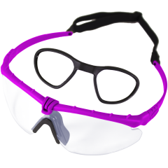 Battle Pro RX (Purple - Clear) Protective Eyewear