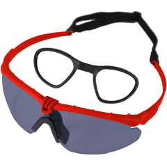 Battle Pro RX (Red - Smoked) Protective Eyewear