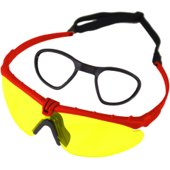Battle Pro RX (Red - Yellow) Protective Eyewear
