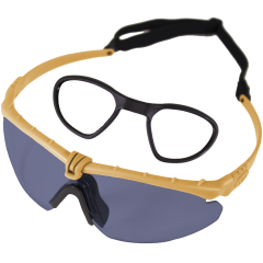 Battle Pro RX (Tan - Smoked) Protective Eyewear