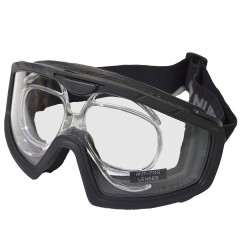 Battle Visor RX (Black - Clear) Protective Eyewear