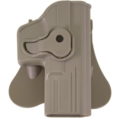 Perfect Fit Airsoft Holster (EU Series) (RH) (Tan)