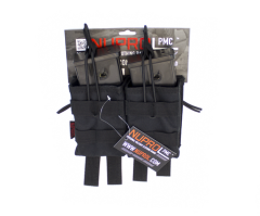 PMC G36 Double Open Magazine Pouch (Black)