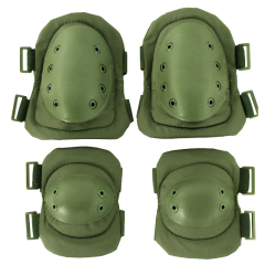 PMC Essential Elbow & Knee Pad Set (Green)