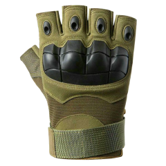 PMC Skirmish Gloves Knuckle-Guard FL (L) (Green)