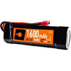 NiMH Battery 1600mAh 9.6v STK - Deans