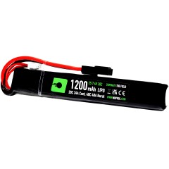 LiPo Battery 1200mAh 7.4v 20c (STK) Small Tamiya - Small Tamiya