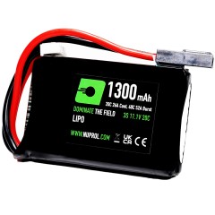 LiPo PEQ Battery 1300mAh-11.1v-20C - Small Tamiya