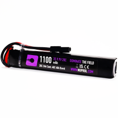 LiFe Battery 1100mAh 9.9v 20c (Small Tamiya) STK