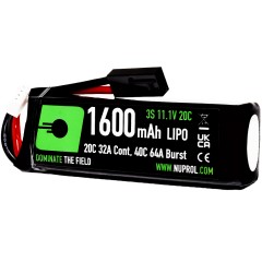 LiPo Battery 1600mAh 11.1v 20c STK - Small Tamiya