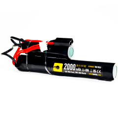 Li-Ion Battery 2000mAh 11.1v 15c DBL - Small Tamiya