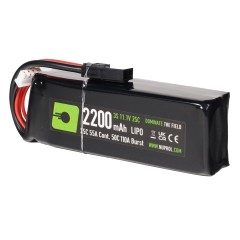 LiPo Battery 2200mAh 11.1v 25c (Stick)