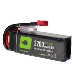 LiPo Battery 2200mAh 11.1v 45c (Stick)