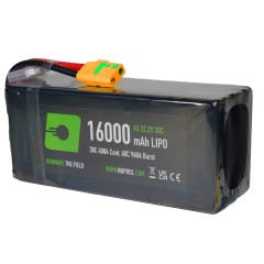 LiPo Battery 16000mAh 22.2v 30c