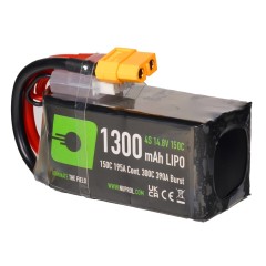 LiPo Battery 1300mAh 14.8v 150c (STK-Alu)