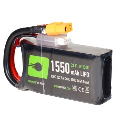 LiPo Battery 1550mAh 11.1v 150c (STK-Alu)