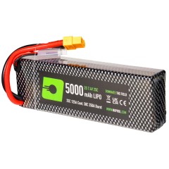LiPo Battery 5000mAh 7.4v 25c (HS)