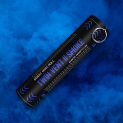 Twin Vent II Smoke Grenade (Blue) (Burst Wire Pull) (~25s; 1.5g/s)