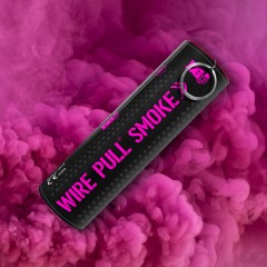 Wire Pull Smoke Grenade (Pink) (Single Vent) (~90s; 0.6g/s)