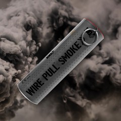 Wire Pull Smoke Grenade (Black) (Single Vent) (~90s; 0.6g/s)