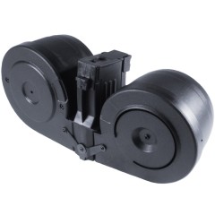 AK DBL-Drum Magazine AEG 2500R (Drum|Auto-Button) (Black)