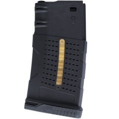 SR25 Magazine W-MAG Window AEG (Mid-Cap|130R) (Black)