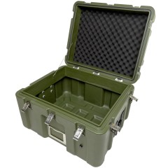 ROTA 13125 Heavy Duty Military Flight Case | 61.8 x 51.8 x 41.0 cm (130l)