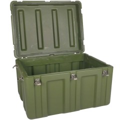 ROTA 16421 Heavy Duty Military Flight Case | 80.0 x 60.0 x 50.0 cm (165l)