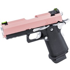 Hi-Capa 3.8 Pro GBB Pistol (Pink|Black)