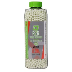 RZR Airsoft BBs Biodegradable Tracer (3500R Bottle) 0.28g
