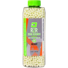 RZR Airsoft BBs Biodegradable Tracer (3500R Bottle) 0.30g