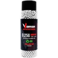Airsoft BBs Biodegradable (3600R Bottle) 0.25g