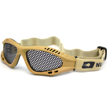Mesh Goggles (Small) (Tan)