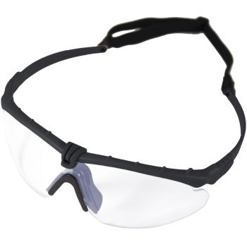 Battle Pro (Black - Clear) Protective Eyewear