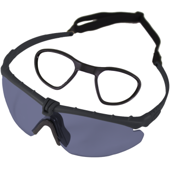 Battle Pro RX (Black - Smoked) Protective Eyewear