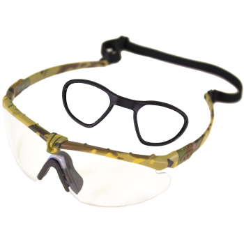 Battle Pro RX (Camo - Clear) Protective Eyewear