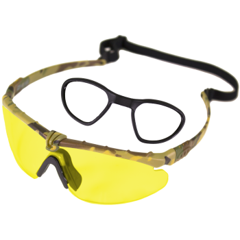 Battle Pro RX (Camo - Yellow) Protective Eyewear