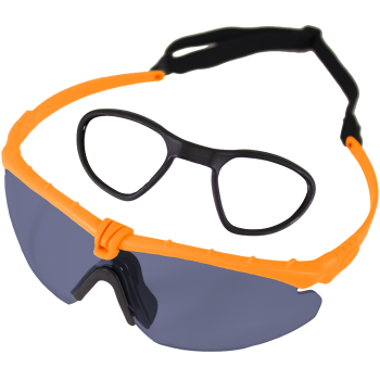 Battle Pro RX (Orange - Smoked) Protective Eyewear
