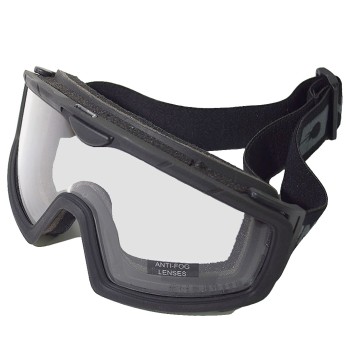Battle Visor (Black - Clear) Protective Eyewear