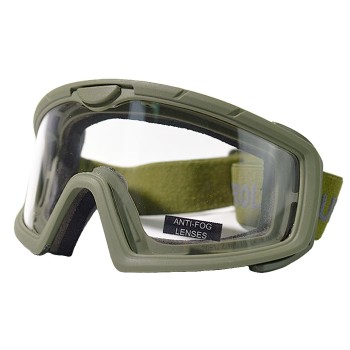 Battle Visor (Green - Clear) Protective Eyewear