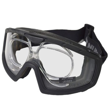 Battle Visor RX (Black - Clear) Protective Eyewear